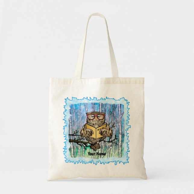 Tote Bag Oliver Owl lit  (Devant)