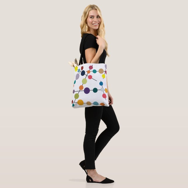 Tote Bag Olives modernes du milieu du siècle (Sur le modèle)