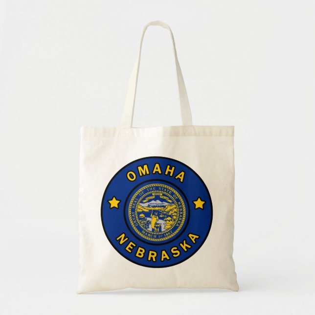 Tote Bag Omaha Nebraska (Devant)