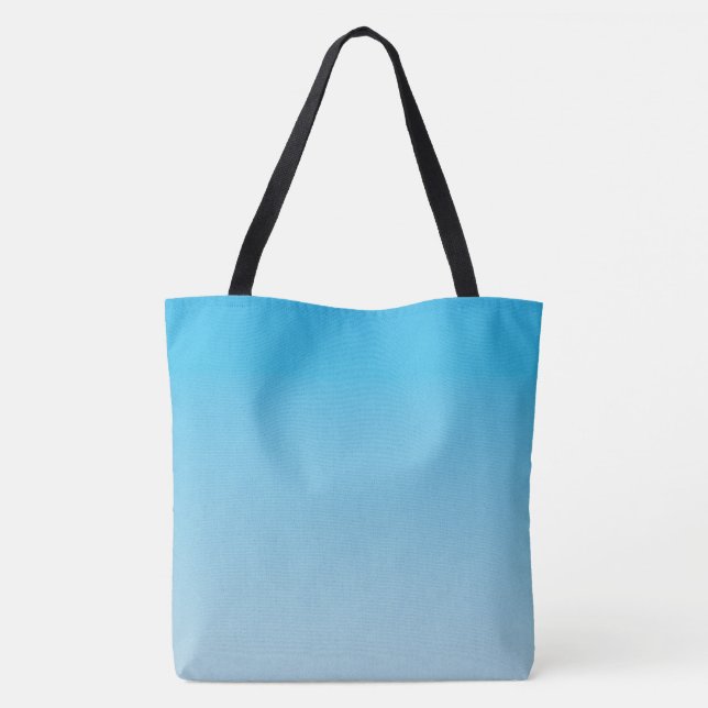 Tote Bag Ombre bleue (Dos)
