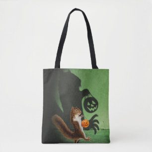 Tote Bag Ombre Déplaisante de l'écureuil