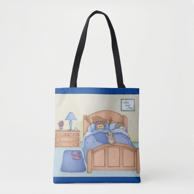 Tote Bag Ombre du hamster (Devant)