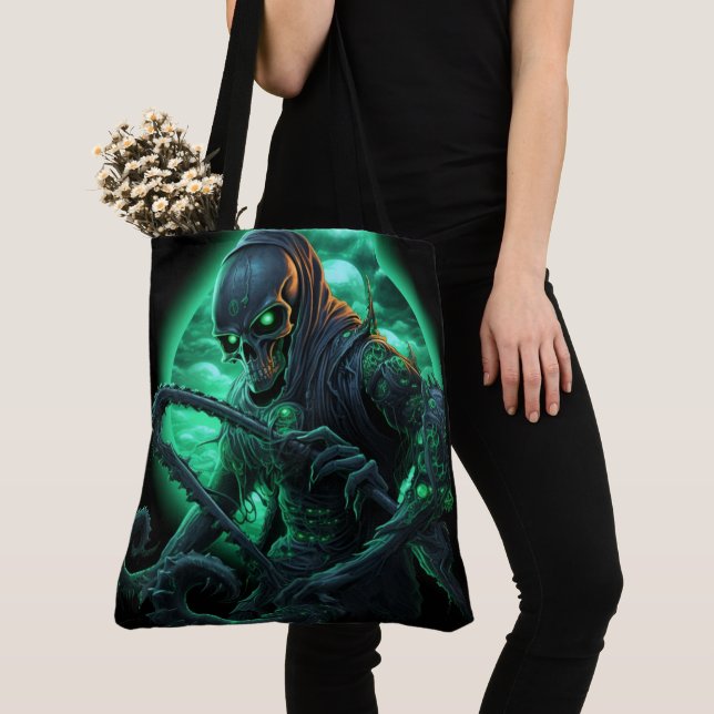 Tote Bag Ombre Noir 2 (De près)