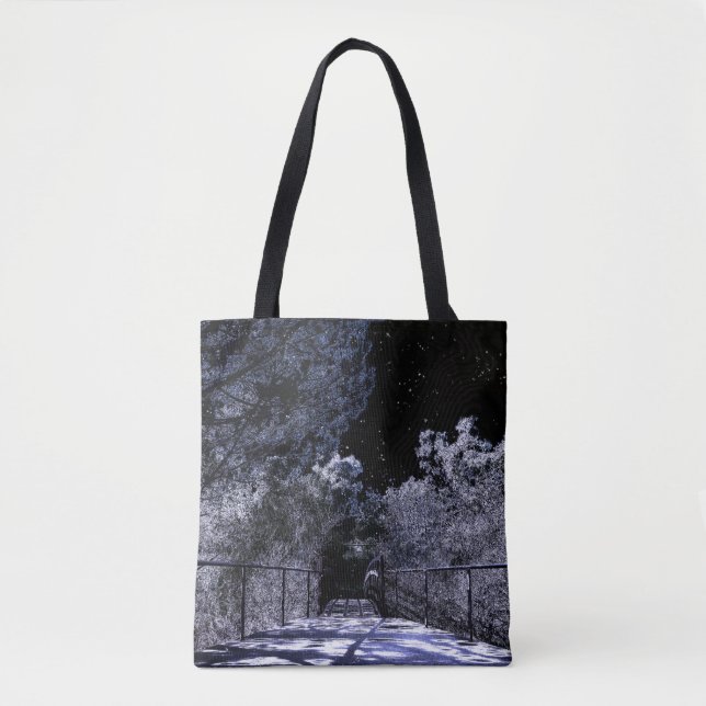 Tote Bag Ombres de la lune - (Devant)
