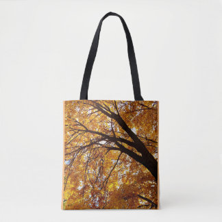 Tote Bag Ombres de l'arbre d'automne