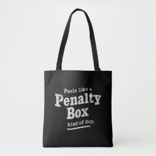 Tote Bag On dirait un joueur de hockey de jour de boîte de