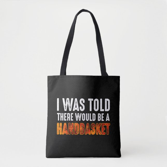 Tote Bag On M'A Dit Qu'Il Y Aurait Un Panier (Devant)