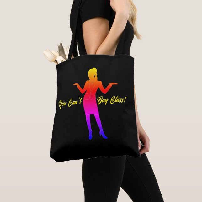 Tote Bag "On ne peut pas acheter la classe" (De près)
