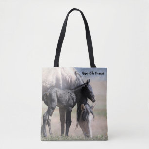 Tote Bag Onaqui Chevaux sauvages