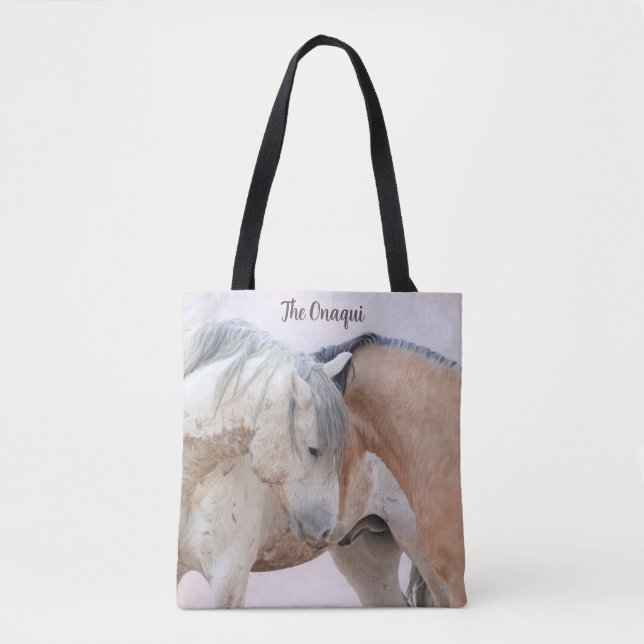 Tote Bag Onaqui Chevaux sauvages (Devant)