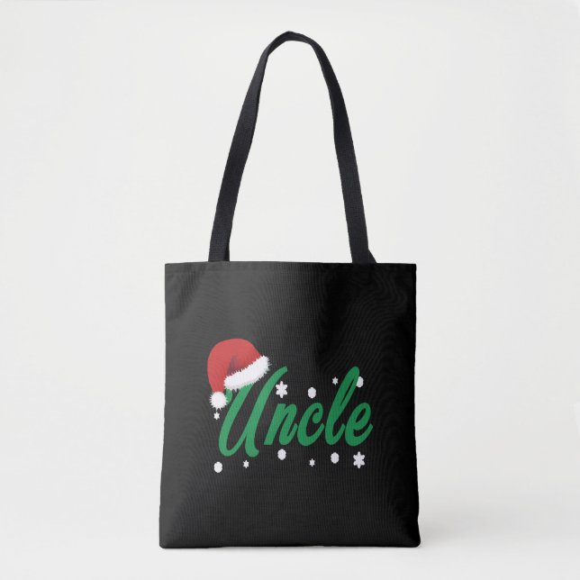 Tote Bag Oncle de Noël (Devant)