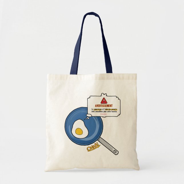 Tote Bag ONIVA ! Oeuf (Devant)