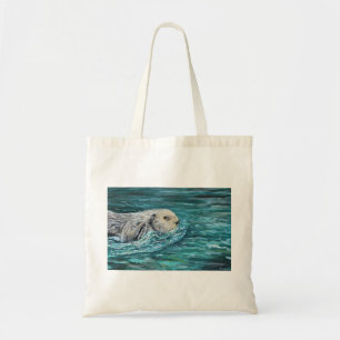 Tote Bag Ooh Goody Lunchtime Sea Otter Peinture