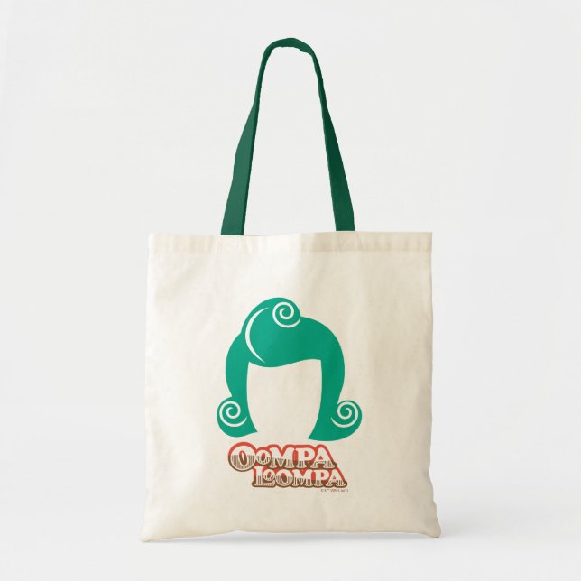 Tote Bag Oompa Loompa Graphique de cheveux (Devant)