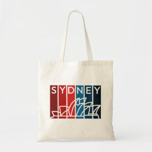 Tote Bag Opéra de Sydney Abstrait pour les amateurs de voya