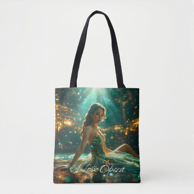 TOTE BAG OPÉRA - J'AIME L'OPÉRA (Devant)