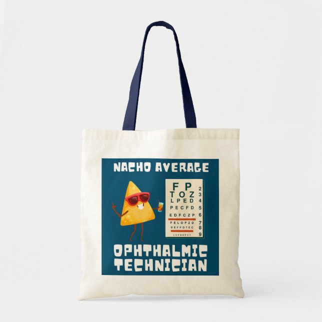 Tote Bag Optométrie Et Opticien Technicien Ophtalmique (Devant)