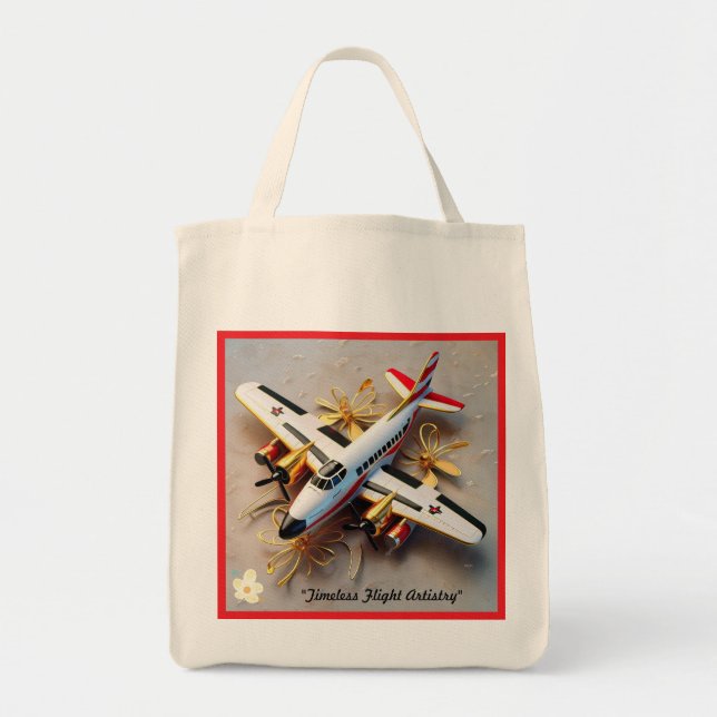 Tote Bag "Opulence en vol" (Devant)