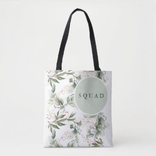 Tote Bag Or Botanique Eucalyptus Moderne Végétale Douche