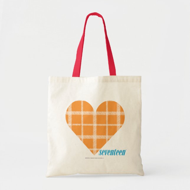 Tote Bag Orange 4 de plaid (Devant)