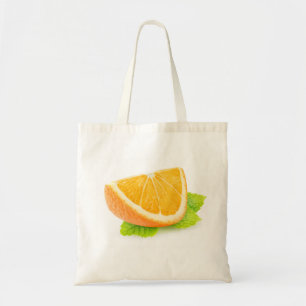 Tote Bag Orange et menthe