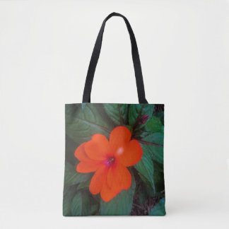 Tote Bag Orange Impatiens