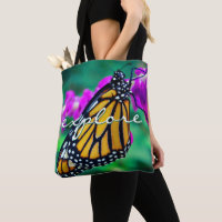 Orange Monarch Butterfly Explorer Script Moderne