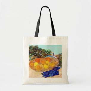 Tote Bag Oranges et citrons avec gants bleus, Van Gogh