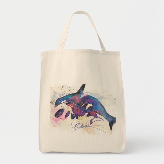Tote Bag Orca Grocery Fourre-tout (Devant)