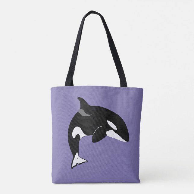 Tote Bag Orca Killer Whale (Dos)