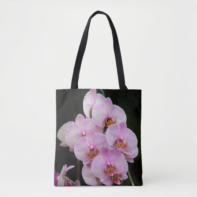 Tote Bag Orchidées roses (Devant)