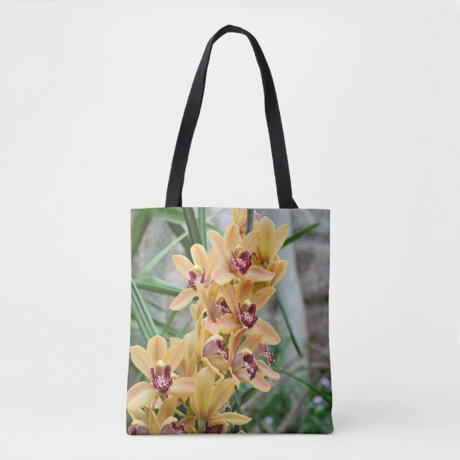 Tote Bag Orchidées Star Tropical (Devant)