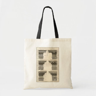 Tote Bag Ordres d'Architecture, Entablements Anciens