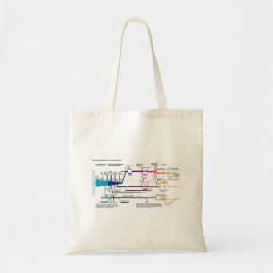 Tote Bag Organigramme du processus du système de justice pé
