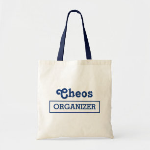 Tote Bag Organisateur de Chaos Jeux minimalistes Typographi