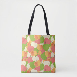 Tote Bag Ornement avec des pommes