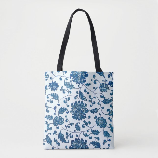 Tote Bag Ornement chinois vintage (Devant)