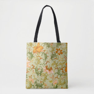 Tote Bag Ornement chinois vintage Jones Flowers