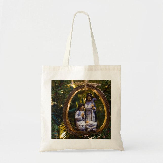 Tote Bag Ornement de la Nativité (Devant)