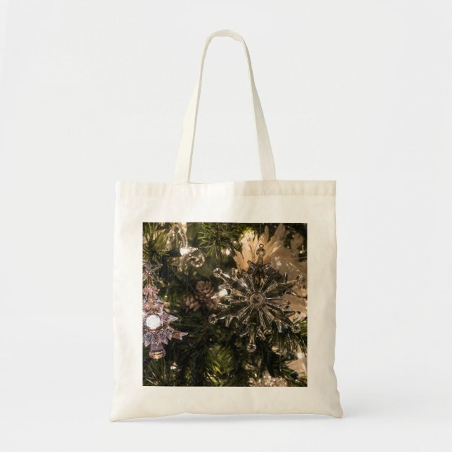 Tote Bag Ornements de vacances (Devant)