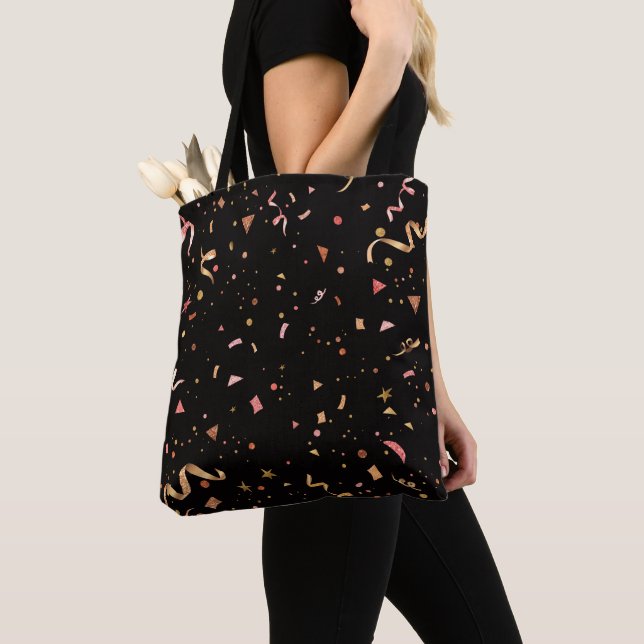 Tote Bag Ornements festifs 2 (De près)