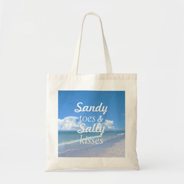 Tote Bag Orteils de Sandy et baisers salés (Devant)