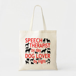 Tote Bag orthophoniste Amoureux des chiens