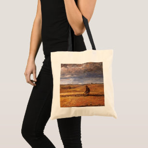 Tote Bag Os de bison labourés par Harvey Thomas Dunn