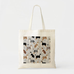 Tote Bag Os et pattes des bergers australiens