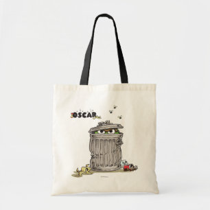 Tote Bag Oscar vintage dans une poubelle