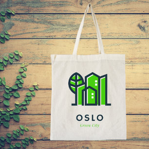 Tote Bag Oslo Norvège Europe Durable Ville verte