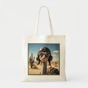 TOTE BAG " OSTRICH AVIATOR "