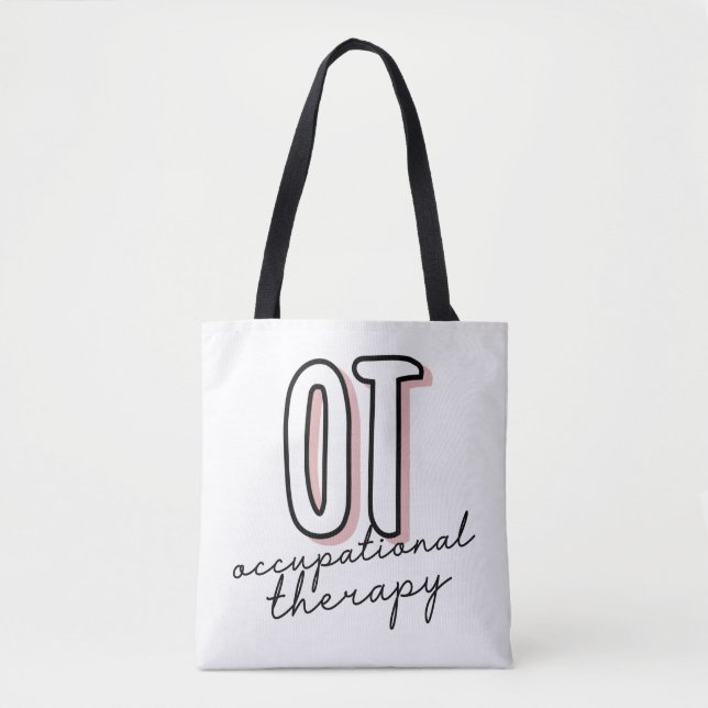 Tote Bag OT | Offres d'ergothérapie (Devant)