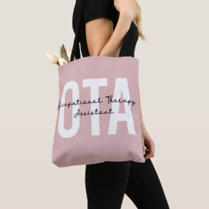 Tote Bag OTA Offres d'aide en ergothérapie